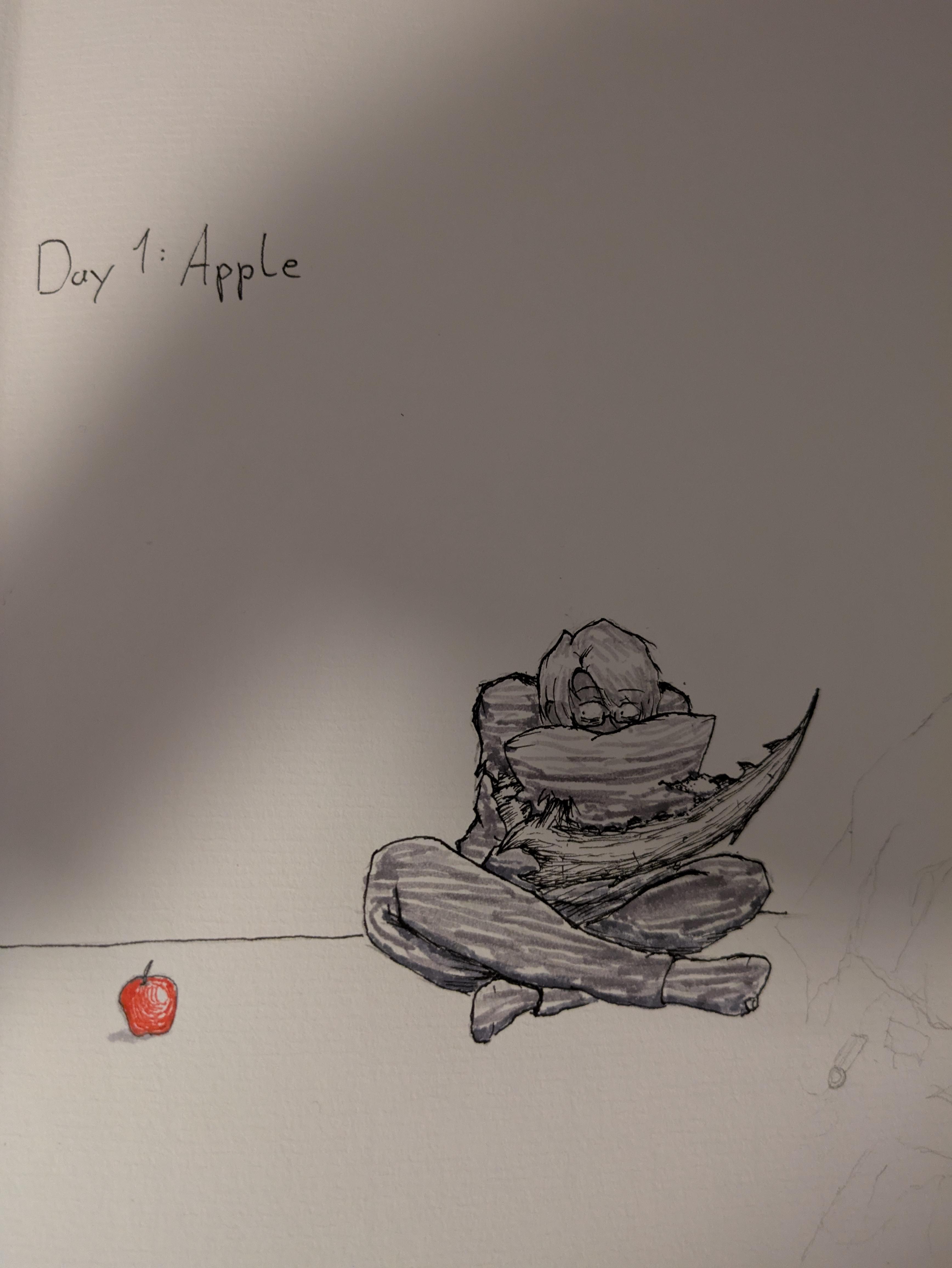 I drew Gregor for Inktober Day 1